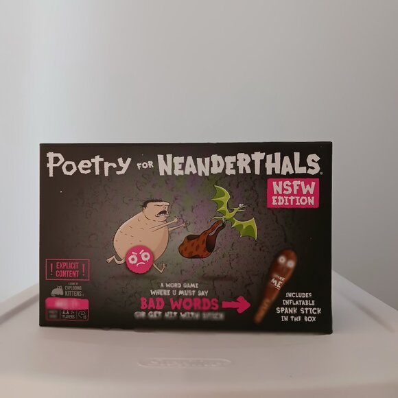 New Exploding Kittens Poetry for Neanderthals NSFW Edition Party Game 17+ Gift - Picture 13 of 13